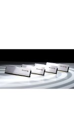 Resim Genel Markalar GSkill Gskıll Ripjaws M5 Beyaz Rgb DDR5-6400MHZ CL36 32GB (2X16GB) Dual (36-48-48-96) 1.35V 