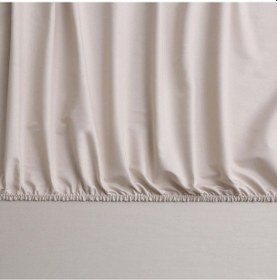 Resim Linens Mix&Match Saten Çift Kişilik Lastikli Çarşaf Taş 