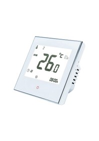 Resim Wezone Bht-1000-gb Beyaz Radyant Isıtma Termostati, 5+1+1 Programlama, Akıllı Dokunmatik Kontrol, Wifi Olmadan, Ntc Sensör, 0.5 Doğruluk 