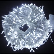 Resim Jms Beyaz Led Peri Işıklar Garlands Noel Ağacı Süslemeleri 10m 100led Beyaz 