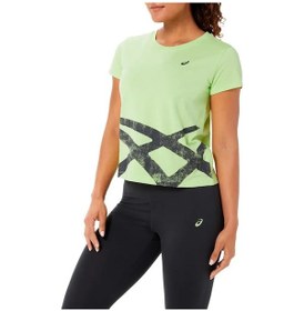 Resim Asıcs Tıger Top W Tişört 432717365 Sarı-yeşil 