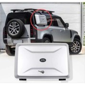 Resim Yek Point DEFENDER 2020+ IÇIN Uyumlu YAN GÖVDE ÇANTASI SILVER (90 LIK VE 110 LUK MODELLE UYUMLU) 