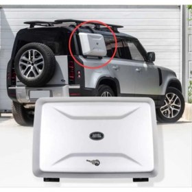 Resim Yek Point DEFENDER 2020+ IÇIN Uyumlu YAN GÖVDE ÇANTASI SILVER (90 LIK VE 110 LUK MODELLE UYUMLU) 