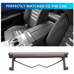 Resim Synodicmonth Audi A3 8p 03-12 Otomobil Orta Konsolu Otomobil Aksesuarları İçin Gri/araba Kol Dayama Kapağı Konsol Kapağı Mandal Klipsi 