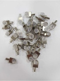 Resim ARON (50 Adet) Volkan Vantuzlu Raf Pimi 5mm Mobilya Cam Ahşap Raf Pim 