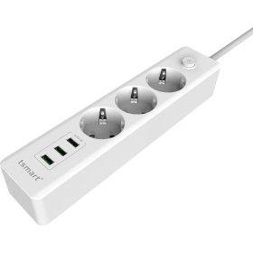 Resim T&Smart 3 Usb Çıkışlı Akım Korumalı Akıllı Priz 