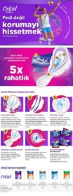 Resim Orkid Platinum Ultra Hijyenik Ped Normal 8'li 