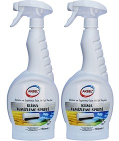Resim akbel Klima Temizleme Spreyi 750 ml 2 li Ekonomik Paket 