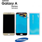 Resim Samsung Uyumlu Galaxy A8 A800 Lcd Ekran Dokunmatik Gold Hk Servis 