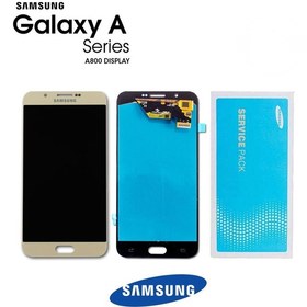 Resim Samsung Uyumlu Galaxy A8 A800 Lcd Ekran Dokunmatik Gold Hk Servis 