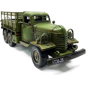 Resim Rakun Home Jayland, Vintage Jiefang Ca-30 Model Askeri Kamyon 