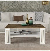 Resim Dekorister Sansa Orta Sehpa Beyaz-Lidya 