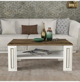 Resim Dekorister Sansa Orta Sehpa Beyaz-Lidya 