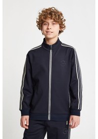 Resim Lescon Çocuk Fermuarlı Sweatshirt 25n-3155 Lacivert 