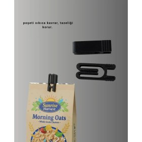 Resim Bucuks Mey Ithalat® Gıda Saklama Mandalı Tazelik Koruyucu 10’lu Set 