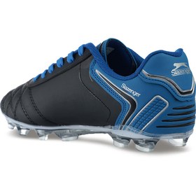 Resim Slazenger Hugo Kr Erkek Çocuk Futbol Ayakkabı Siyah / Mavi 
