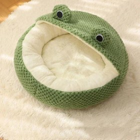 Resim Paw Portal Kurbağa Kedi Yatağı - 3 Seçenek - Yarım: 40 x 40 x 20 cm 