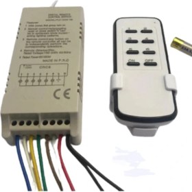 Resim Powerr Led Aydınlatma 6 Kanallı Avize Kumandası 220 Volt 