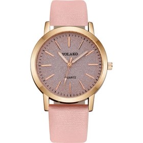 Resim 2xudc Stil 4 Yolako Sıcak Satış Marka Kadın Saatler Moda Deri Kayış Retro Kuvars Izle Bayanlar Için Charm Rahat Komik Kol Saati Kadın (Yurt Dışından) 