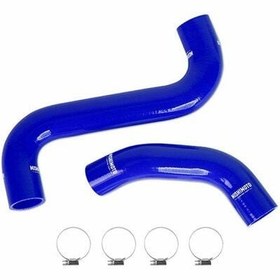 Resim Mishimoto 04-07 Subaru WRX / STI Mavi Silikon Ekstra Hortum Seti MMHOSE-SUB-ANC4BL 