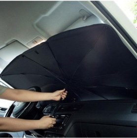 Resim Oto Araba Ön Cam Güneşlik Şemsiye 