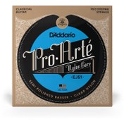 Resim D'addario Pro Arte Polished Bass Klasik Gitar Teli (Hard Tension) 
