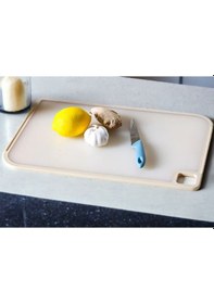 Resim Neoflam Fika Kesme Tahtası Orta 254 368 8 Mm Bej 