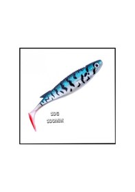 Resim Uyguna-yakala 10g 100mm Silikon Balık -uv Boyalı -h-1061-5 