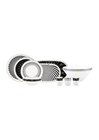 Resim Karaca Stream Bone Girdap 59 Parça 12 Kişilik Yemek Takımı Gold 