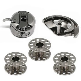 Resim Genel Markalar Singer Zetina Beko Dikiş Makinası Mekik Çağanoz 3 Adet Masura Set Halinde 