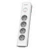 Resim PHILIPS SPN7040WA/62 3680W 4'lü 2 M Örgü Kablo Akım Korumalı Priz 
