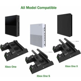 Resim Beboncool Xbox One Stand Fanlı Şarj Göstergeli Dock Xbox One x S 