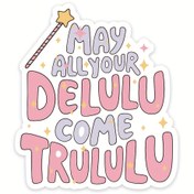 Resim Her Şeyin Güldürücü Olmasını Dilemek, Sarcastik Kesimli Vinil Sticker'lar, Su Şişeleri, Laptop'lar, Arabalar, Bumper Sticker'lar İçin Komik Su Geçirmez Hava Geçirmez Sticker'lar 