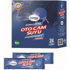 Resim Silikonlu İz Bırakmaz Oto Cam Temizleyici 24 Ad 96 Lt 