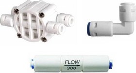Resim Sulook Su Arıtma Cihazı Yenileme Kiti Shut Off Flow Check Valf Quick 