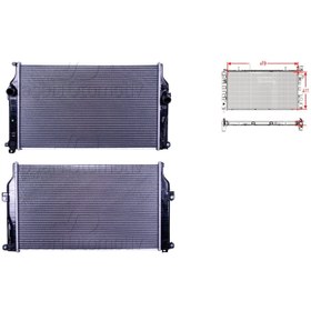 Resim Toyota RAV4 2.0D-4D 2.2D-4D Manuel 2013 Sonrası Su Radyatörü Brazing MT 670X411X16 