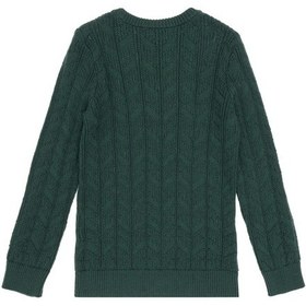Resim U.s. Polo Assn. Erkek Çocuk Koyu Yeşil Kazak /triko 50315638-vr079 Koyu Yesıl 