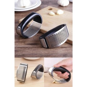 Resim Yeni Sarımsak Ezici Paslanmaz Çelik Garlic Press 