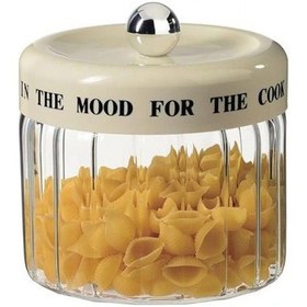 Resim Mien Men 3h07 Mest Kapaklı Cam Kavanoz 12x13 Cm Şeffaf 