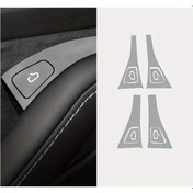 Resim Hightower Tesla Model 3/y 2017-2024 Premium Yapay Kürk Eşik Koruyucu Gri - Dayanıklı İç Mekan Koruma 