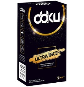 Resim Doku Ultra İnce Prezervatif - 12 Adet 