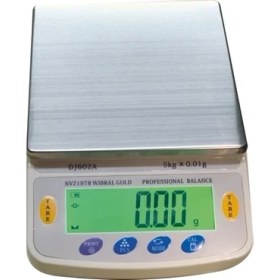 Resim Aesco Diamond Dijital Göstergeli Profesyonel Hassas Terazi NVZ-1978 (5 Kg-0.01) 