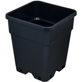 Resim 10 Adet Kare Üretim Saksısı 5 Litre 