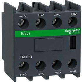 Resim Schneider TeSys 3NA + 1NK Yardımcı Kontak Bloğu / LADN31 