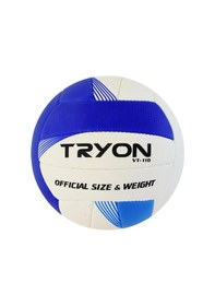 Resim Tryon Dikişli 5 No Voleybol Topu - Vt-110 Mavi 