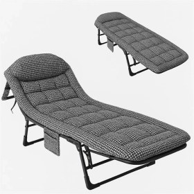 Resim Sunup SN-26975 TAŞINABILIR Ayarlanabilir 5 Kademe Sünger Kamp Yatak Şezlong (Kazayağı) 