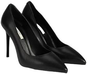 Resim Desa Kadın Siyah Deri Stiletto 40062, 40 
