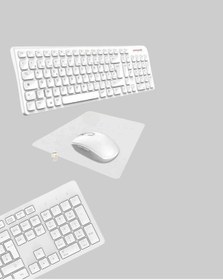 Resim Kablosuz Klavye Mouse Takımı - Ergonomik, Sessiz Ve Enerji Tasarruflu 