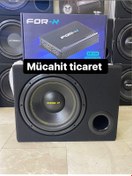 Resim Forx 30cm Bass 1200w 300rms Forx 4kanallı Anfi 2400wat 