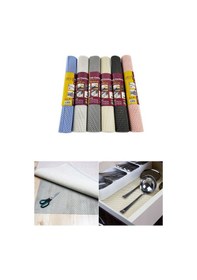 Resim Beyaz Kalın Halı Kaydırmaz Halı Altı Örtü 